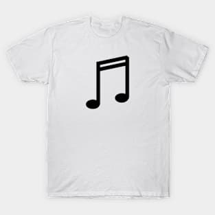 Music Note Double Bar Symbol T-Shirt